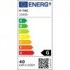 Oprawa V-TAC LED linear SAMSUNG CHIP 40W CCT zwieszana 120cm biała VT-7-44 3000K+4000K+6400K 3400lm 5 lat gwarancji